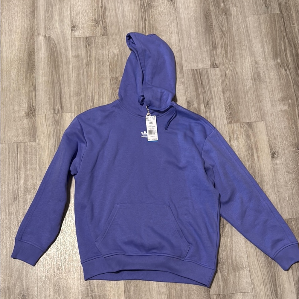 Adidas Purple Athletic Sweater